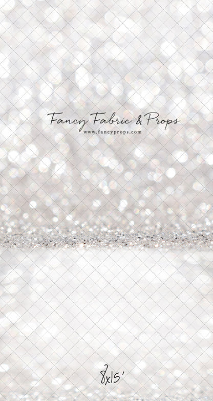 White Shimmering Stage - Sweep Sizes Only