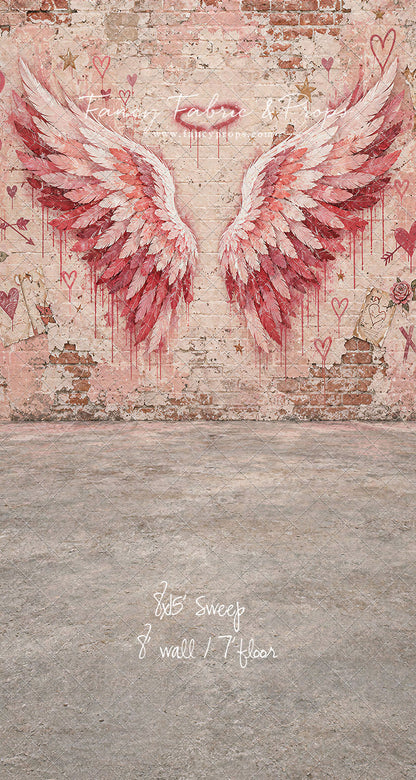 Angel Wing Mural - With Sweep Option