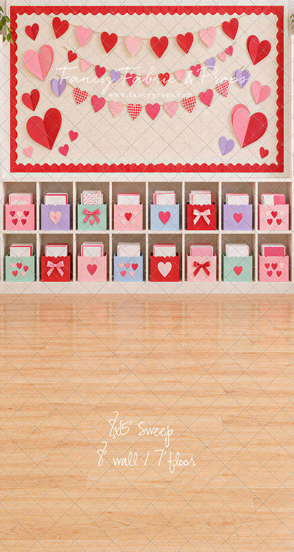 Cheerful Valentine Classroom - With Sweep Option