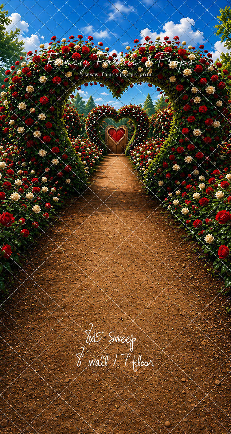 Heart Shaped Garden - With Sweep Option