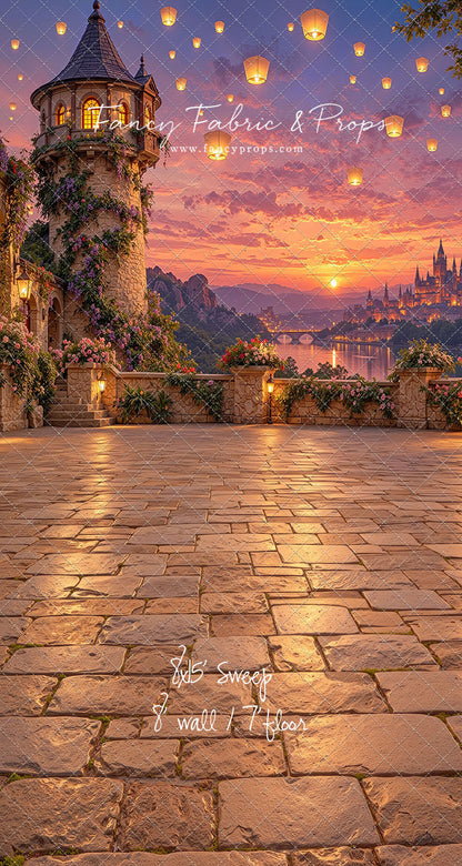 Lantern Festival Terrace - With Sweep Option