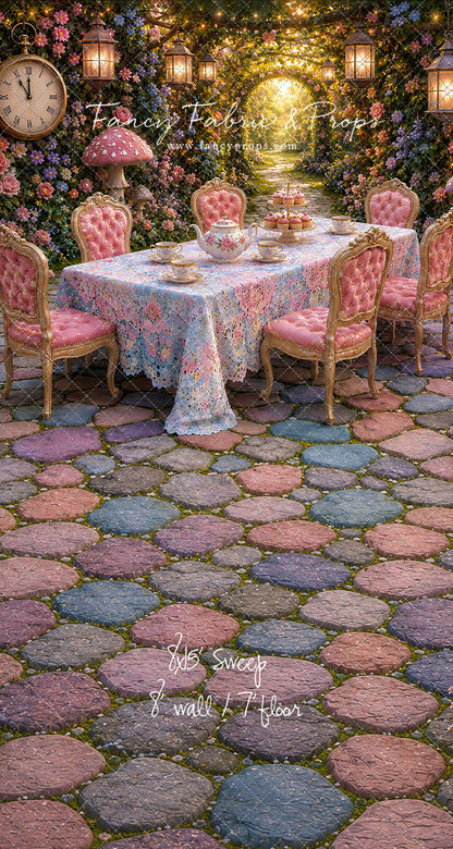 Pastel Tea Party - With Sweep Option