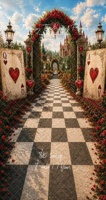 Queen of Hearts Castle Entry - With Sweep Option