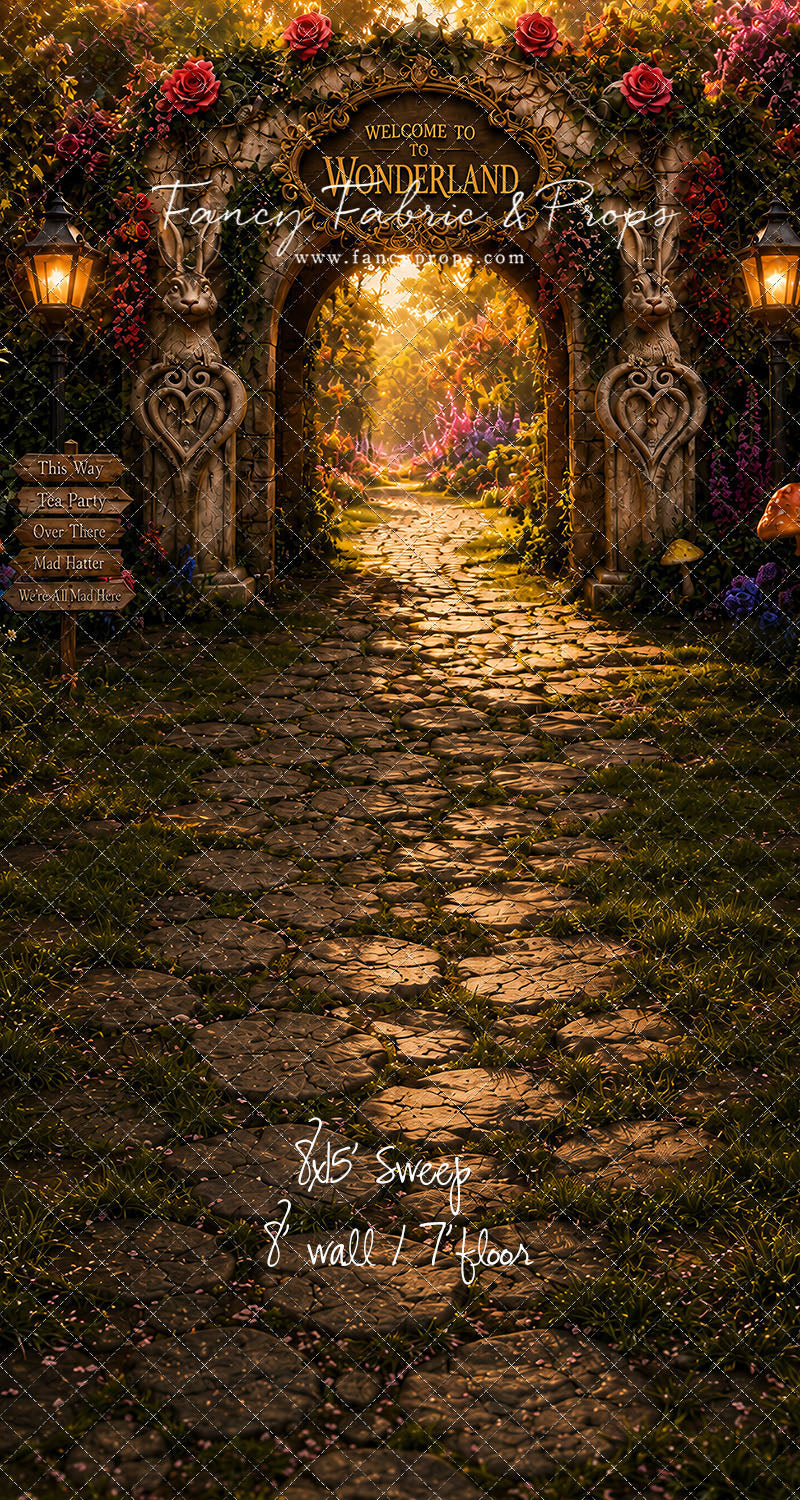 Wonderland Rabbit Way - With Sweep Option