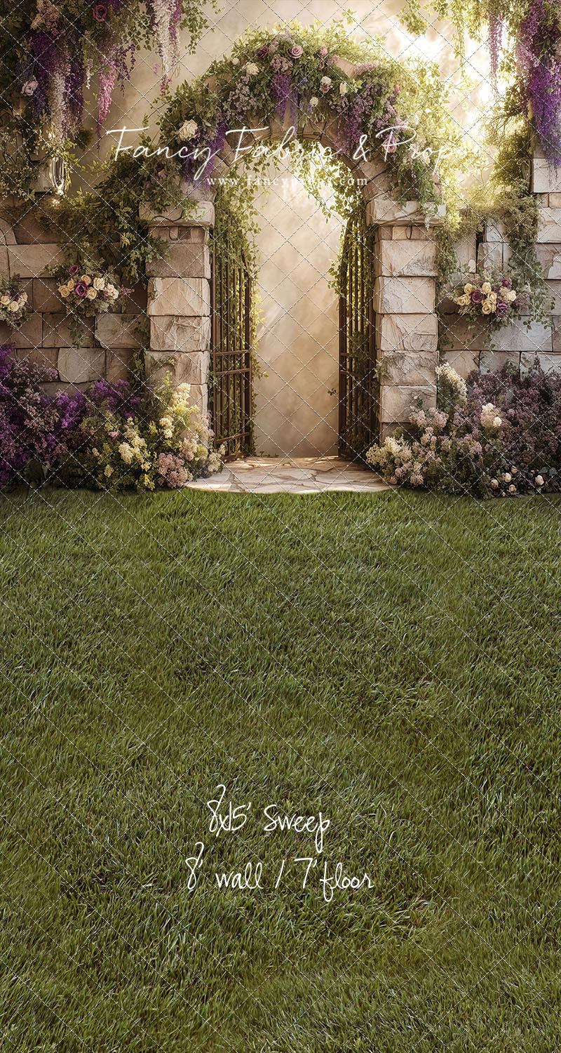 Amethyst Garden Gate - With Sweep Option