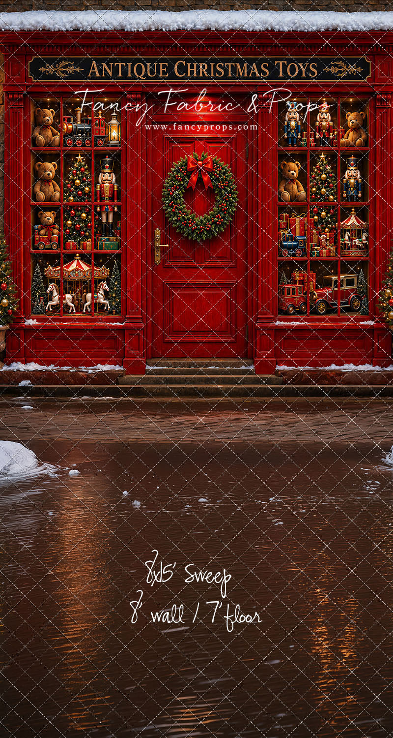 Antique Christmas Toy Store - with Sweep Option