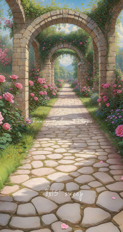 Arcadian Rose Gate - With Sweep Option