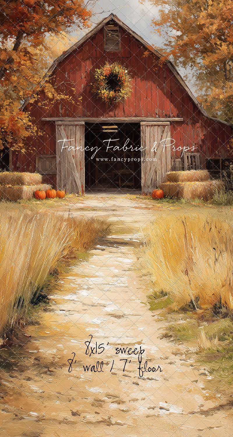 Autumn At Red Oak Farm - with Sweep Option
