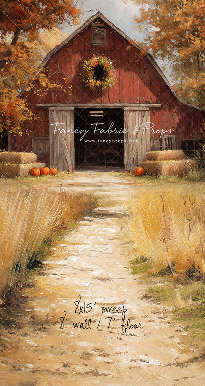 Autumn At Red Oak Farm - with Sweep Option