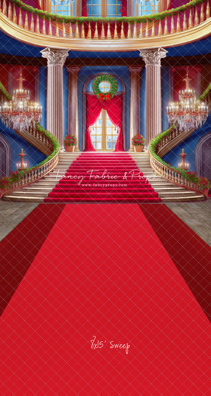 Belle's Royal Staircase - Red Carpet - With Sweep Option