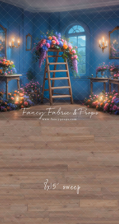 Blooming Inspiration Studio - Wood Floor - With Sweep Option