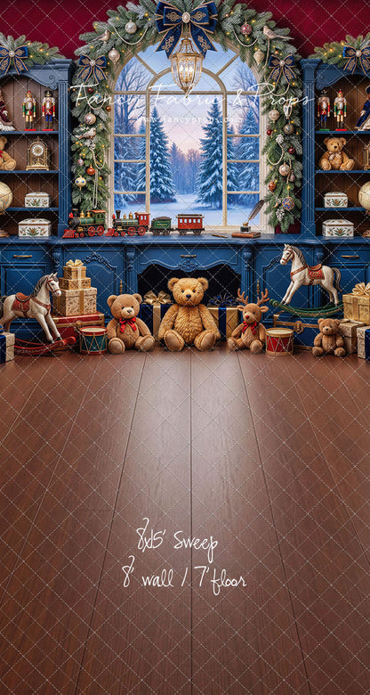 Blue Heirloom Toy Room - with Sweep Option