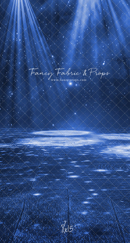 Blue Stage Lights - Sweep Sizes Only