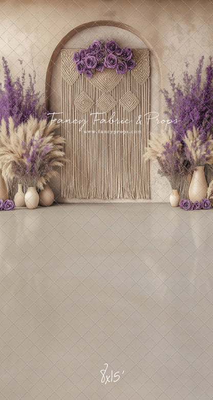 Bohemian Lavender Rose - With Sweep Option