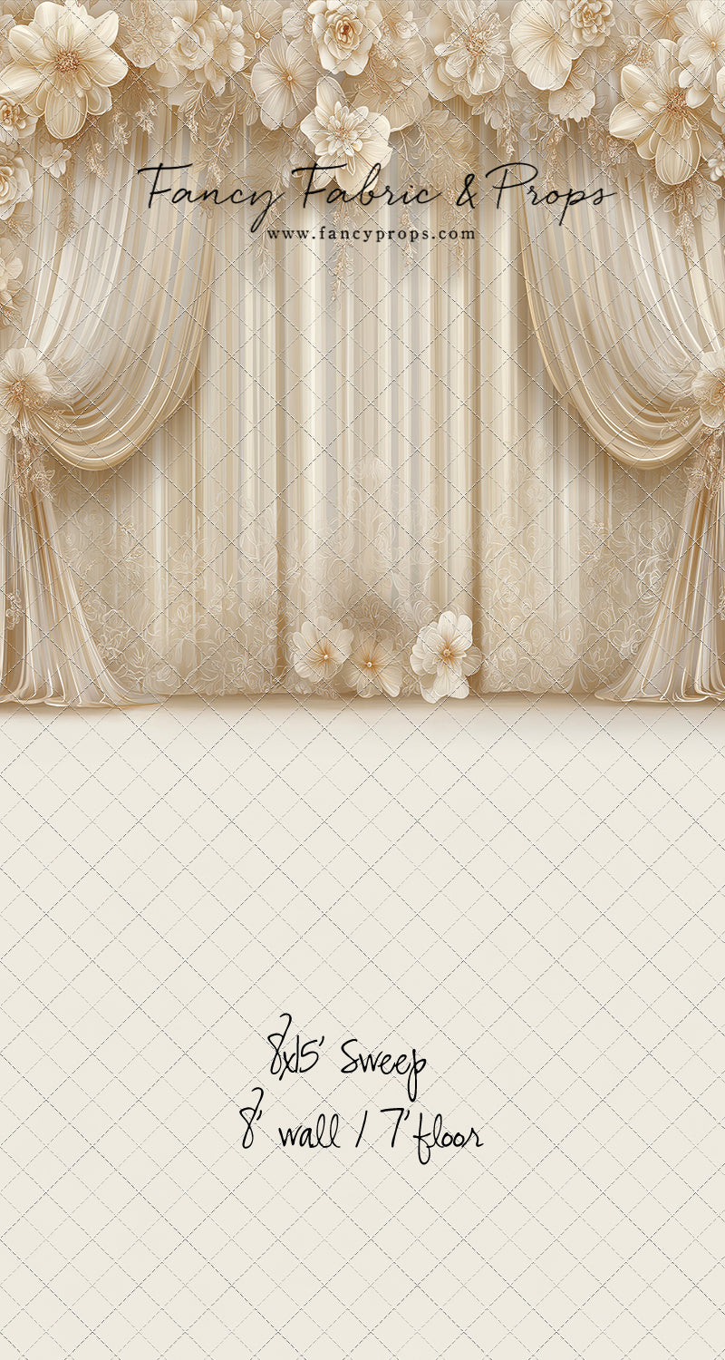 Champagne Blossom Ballroom - With Sweep Option