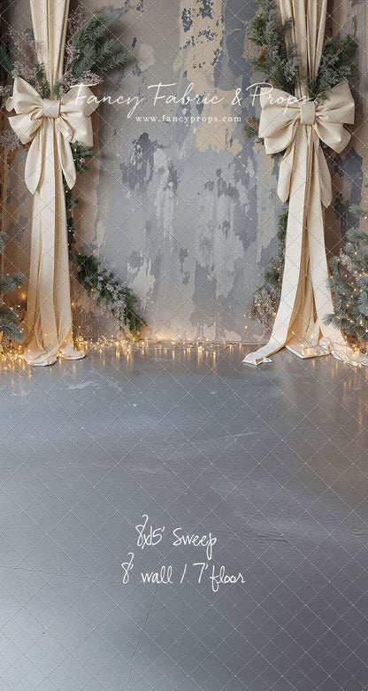Champagne Bow Room - With Sweep Option