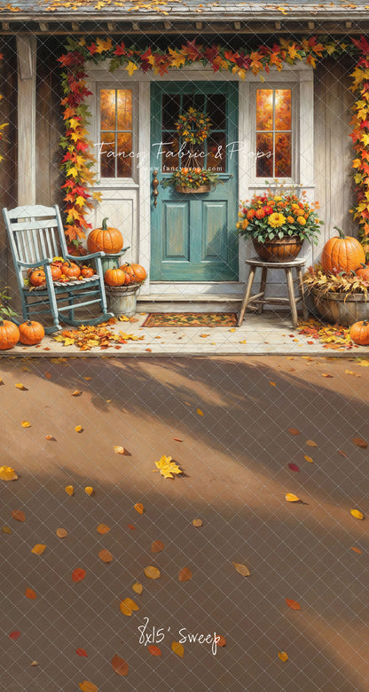 Charming Autumn Porch - With Sweep Option