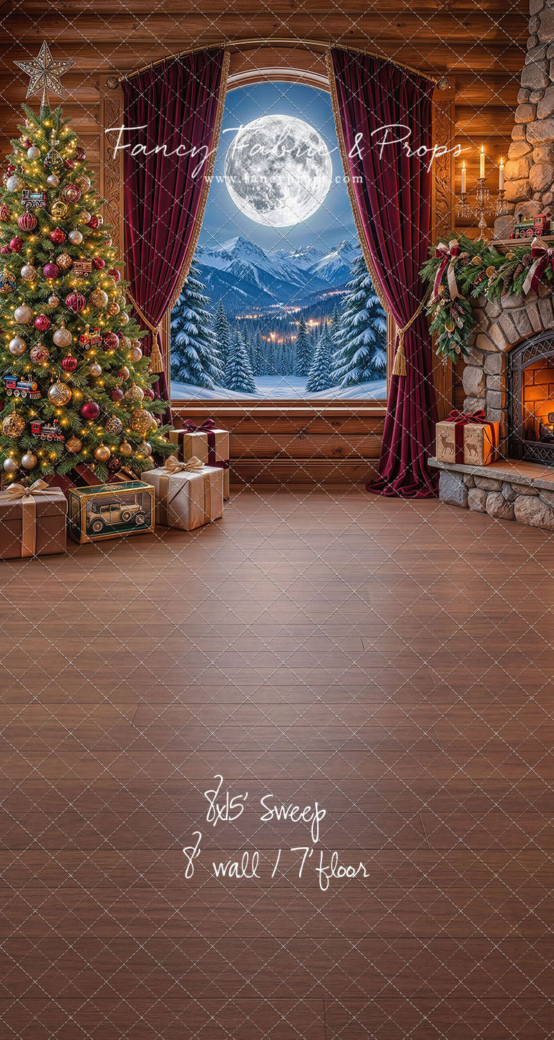 Christmas Moon - With Sweep Option