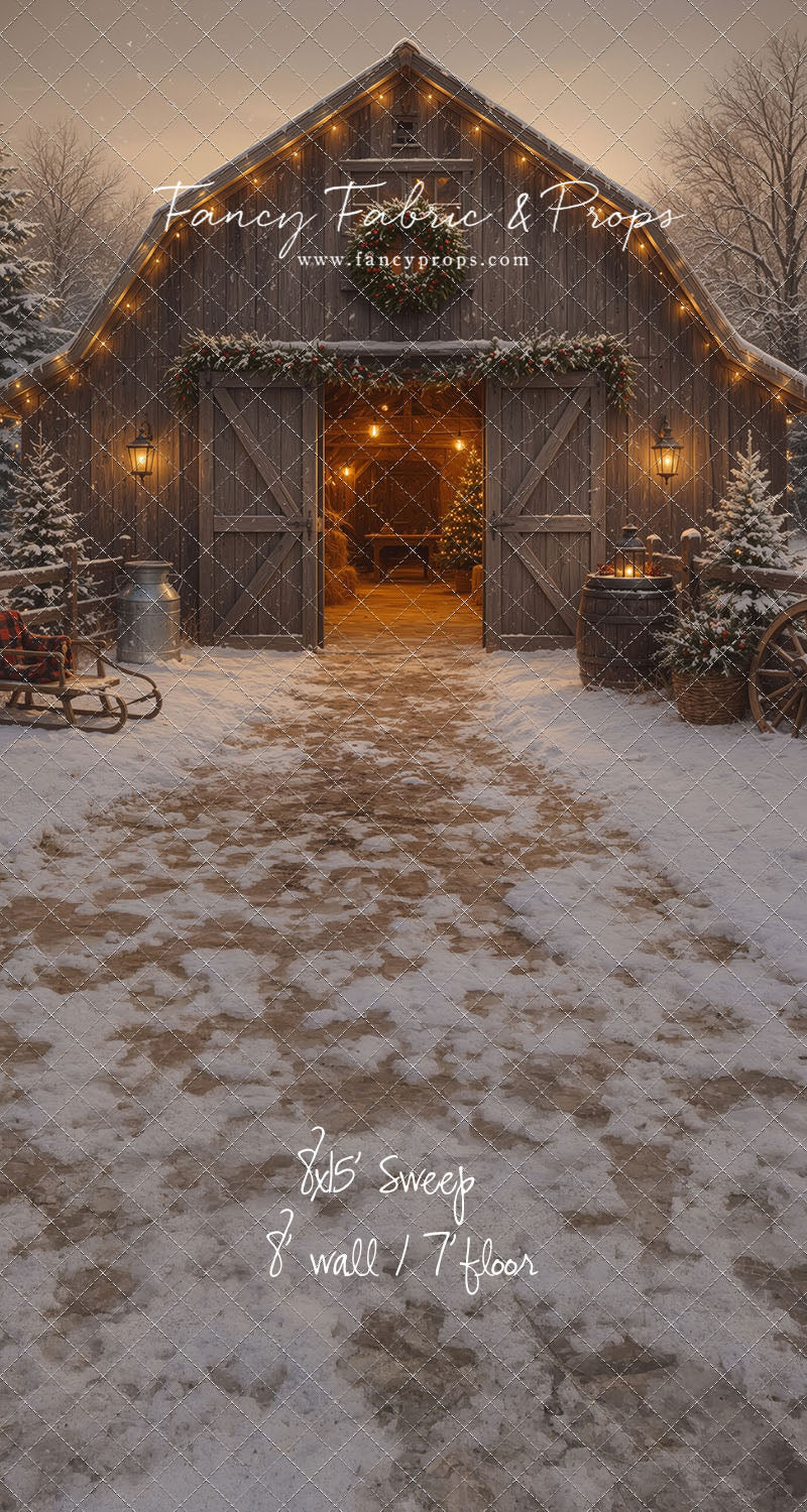 Christmas In The Timber Barn - with Sweep Option