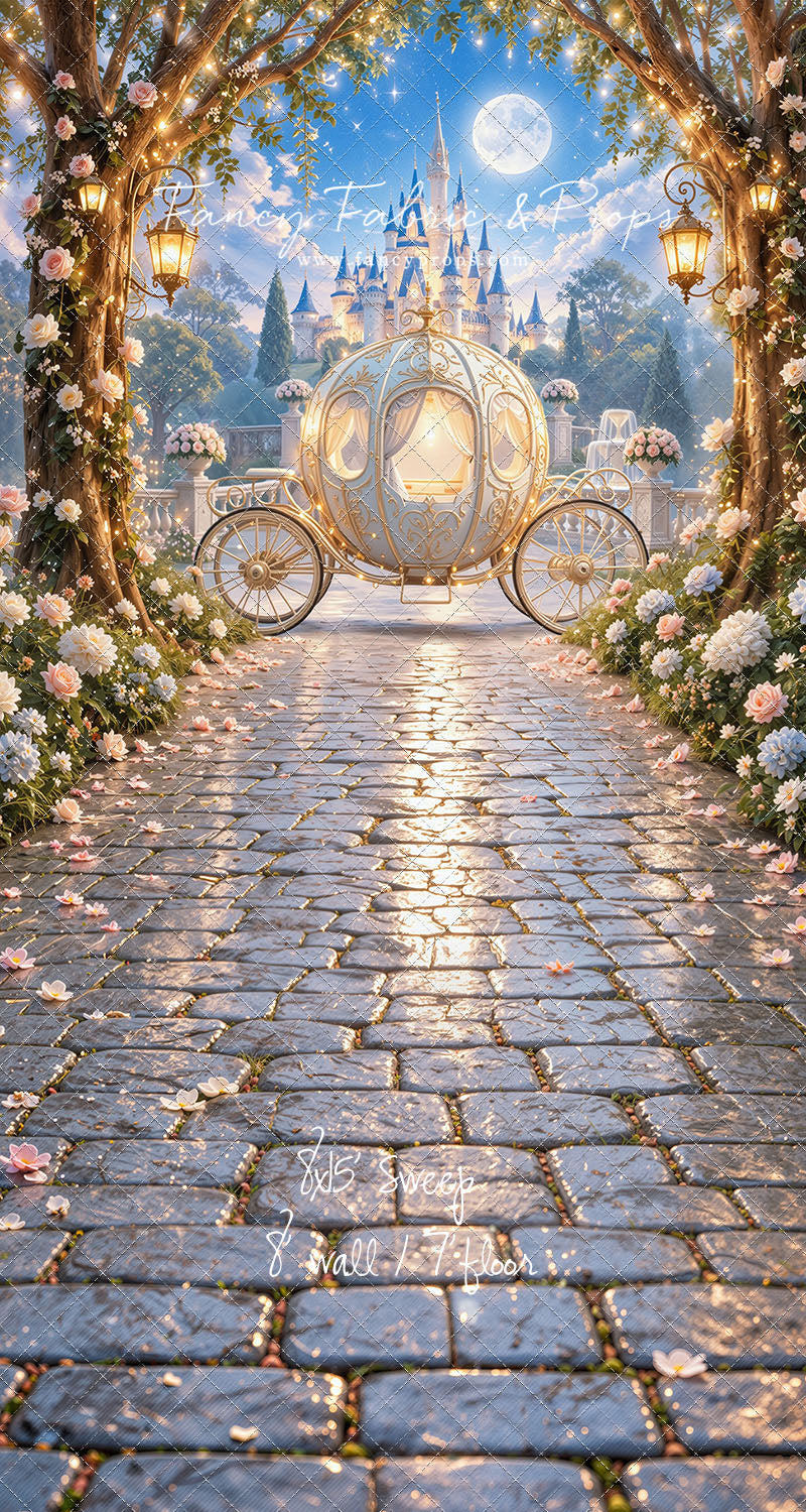 Cinderella's Carriage Castle - With Sweep Option
