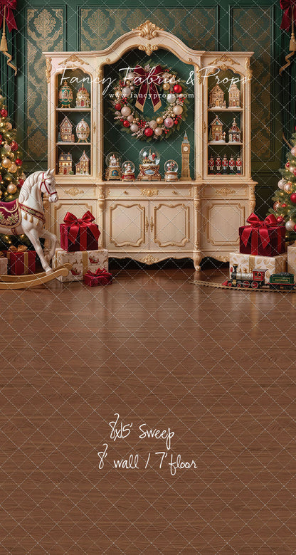 Classic Christmas Cabinet - With Sweep Option