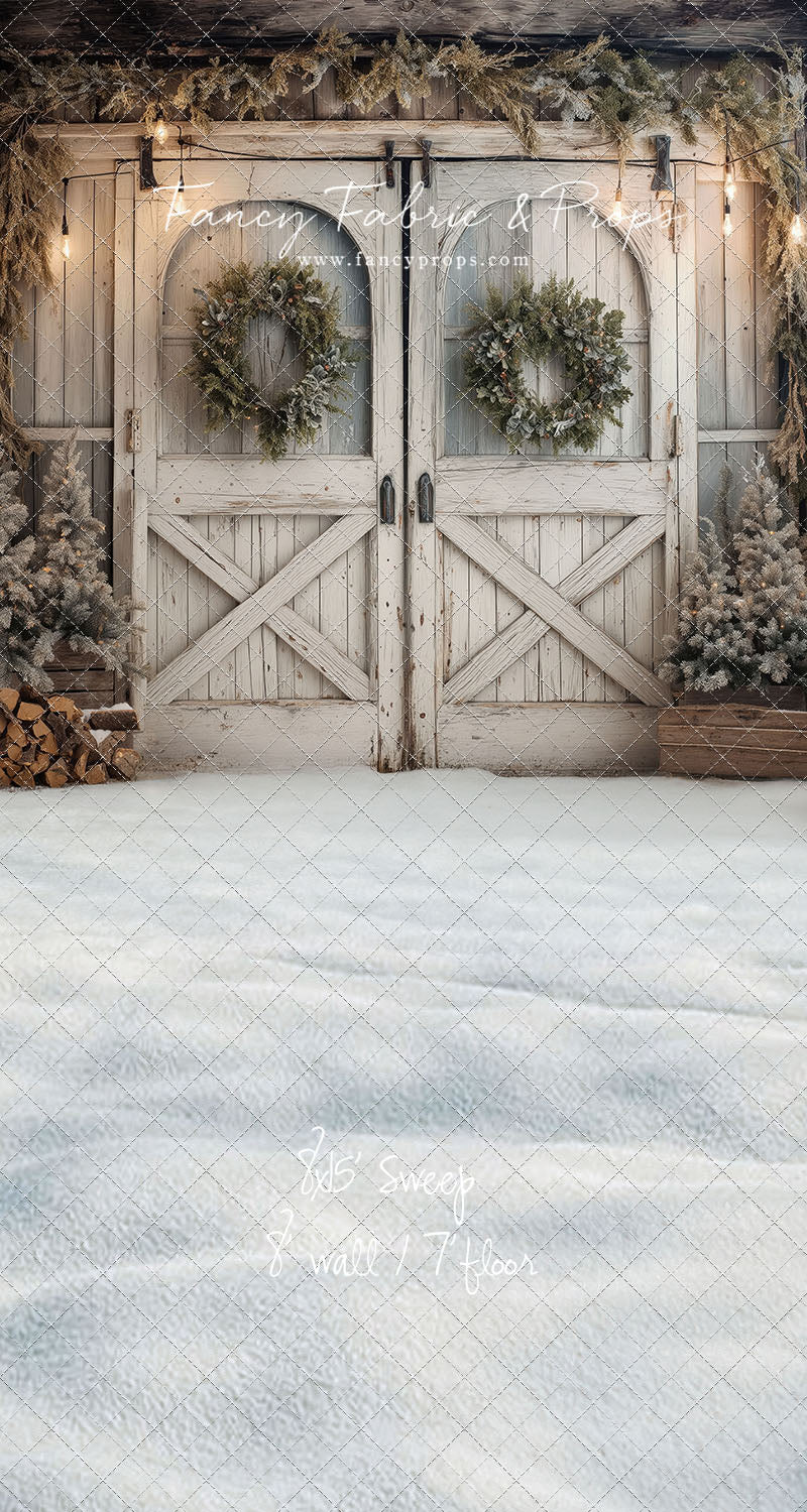 Classic Winter Barn - with Sweep Option