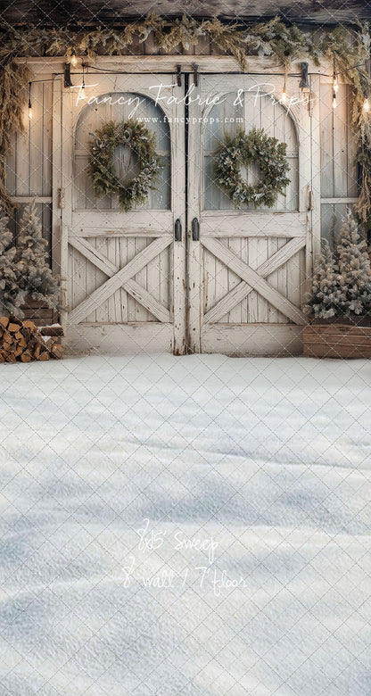 Classic Winter Barn - with Sweep Option
