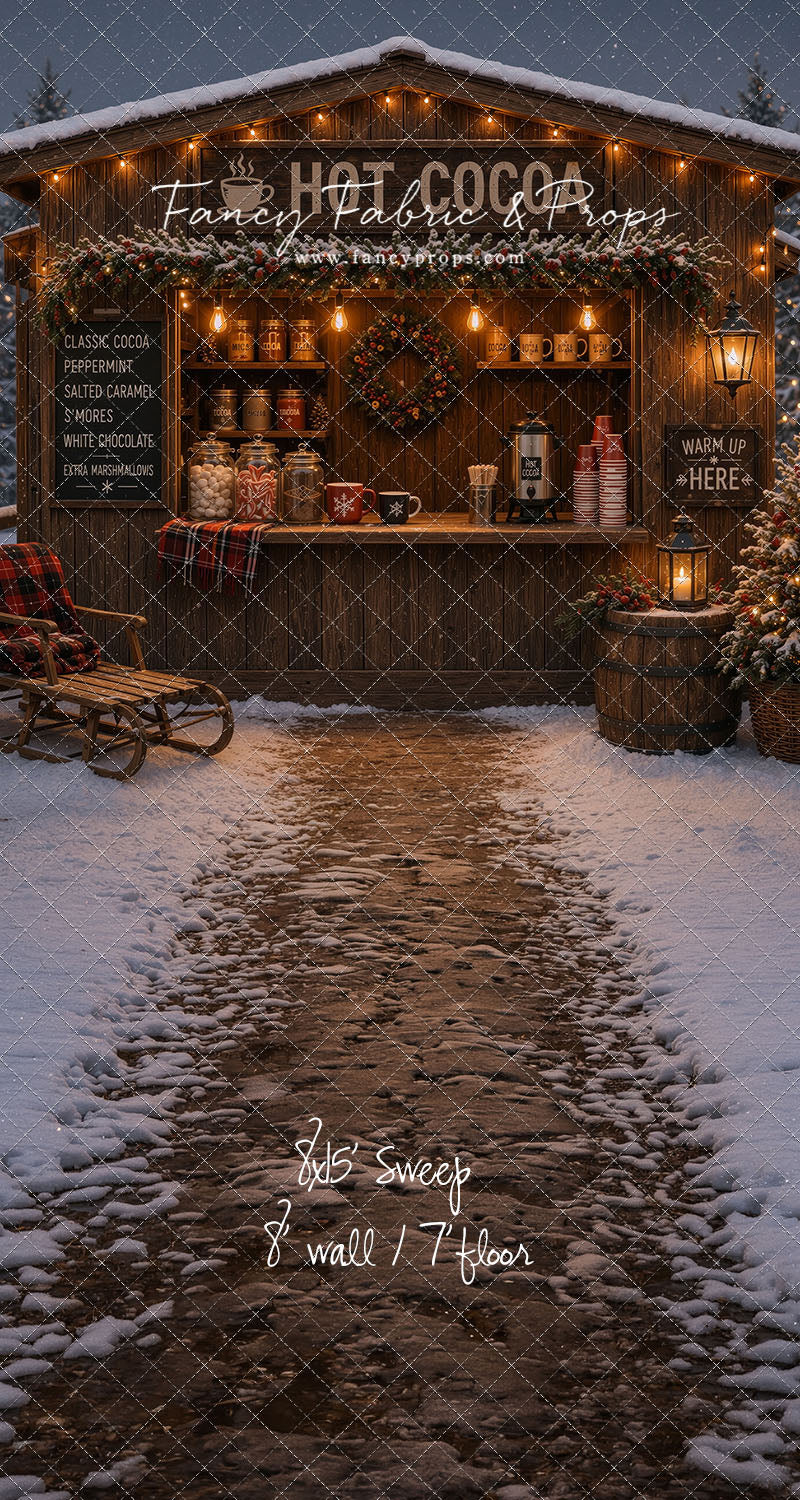 Cocoa Stand Holiday - With Sweep Option