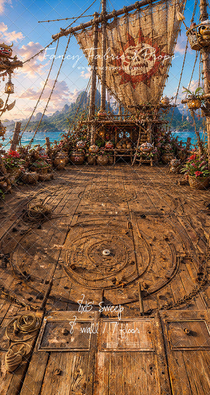 Coconut Pirate Voyage - With Sweep Option