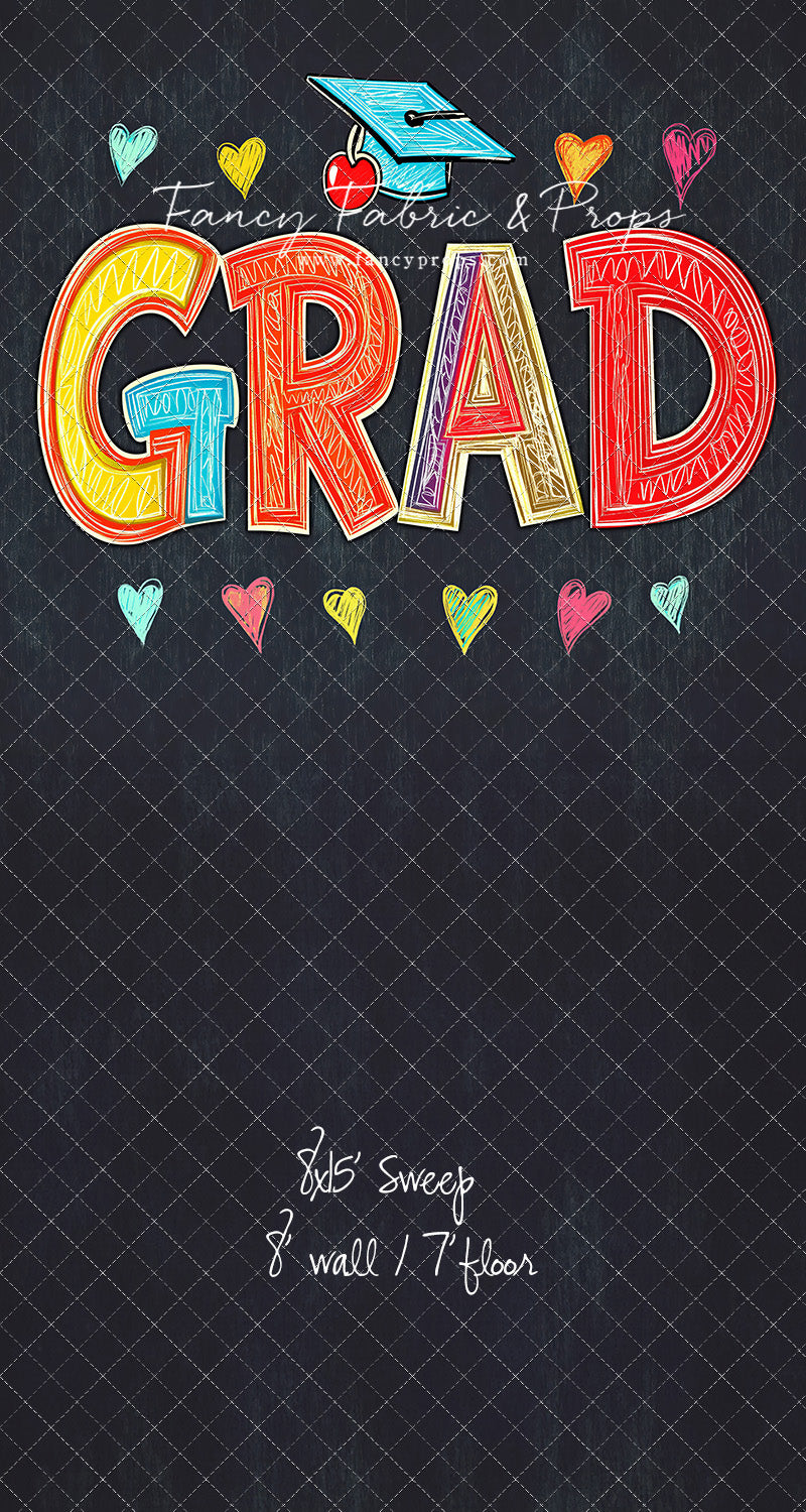 Color Me Graduate - With Sweep Option