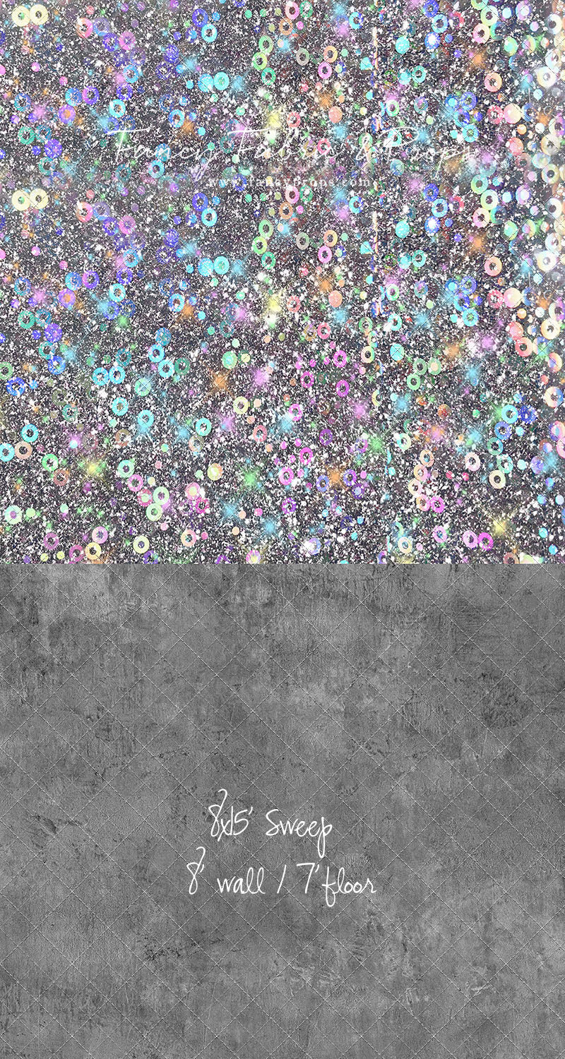 Cosmic Celebration - With Street Pavement Floor Sweep Option