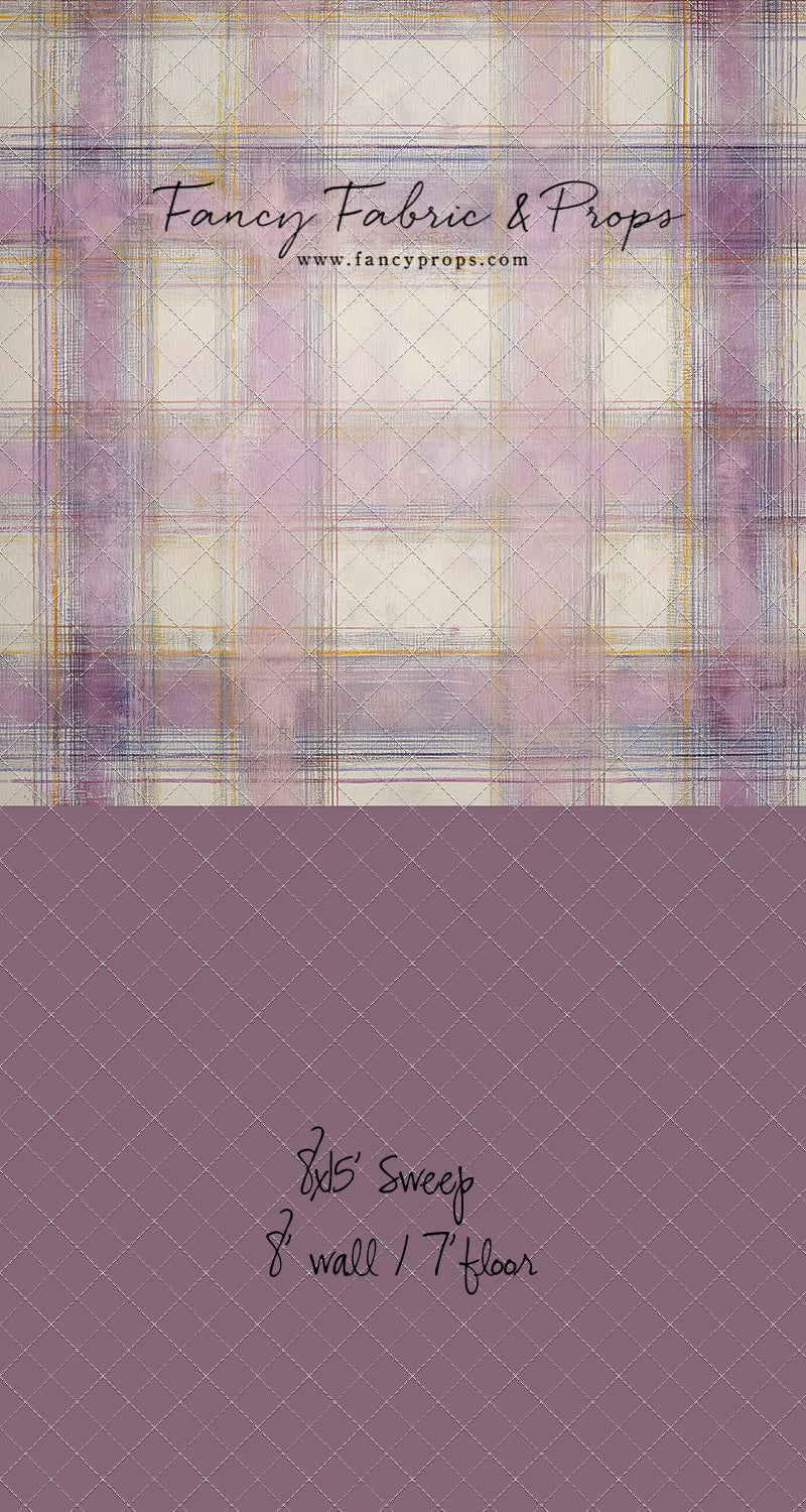 Cottage Plaid - With Sweep Option