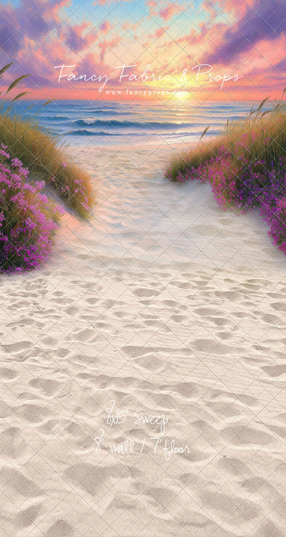 Cotton Candy Coastline - With Sweep Option