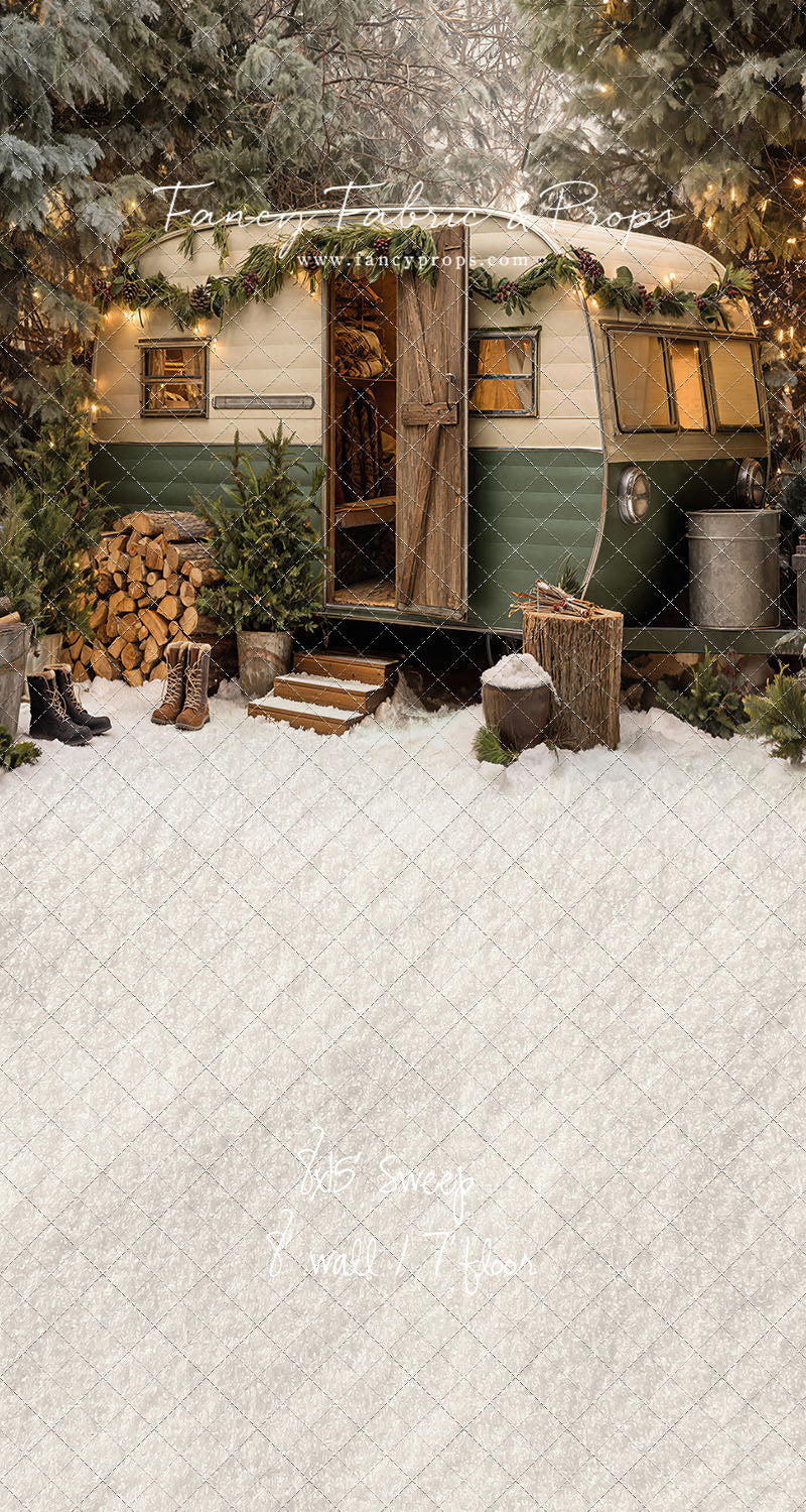 Cozy Camper Christmas - with Sweep Option