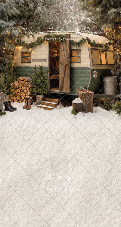 Cozy Camper Christmas - with Sweep Option
