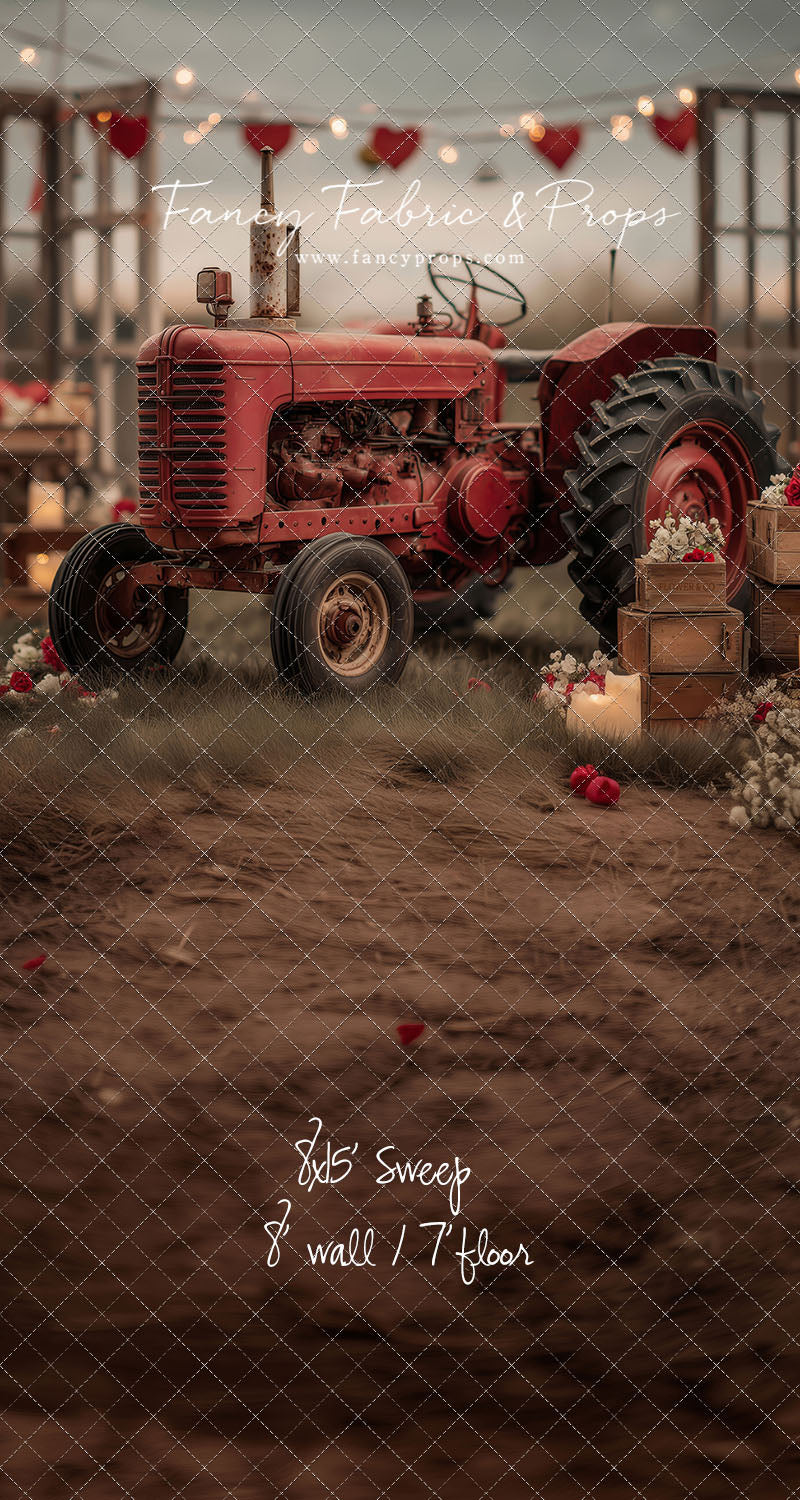 Crimson Courtship Lane - With Sweep Option