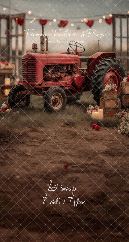 Crimson Courtship Lane - With Sweep Option