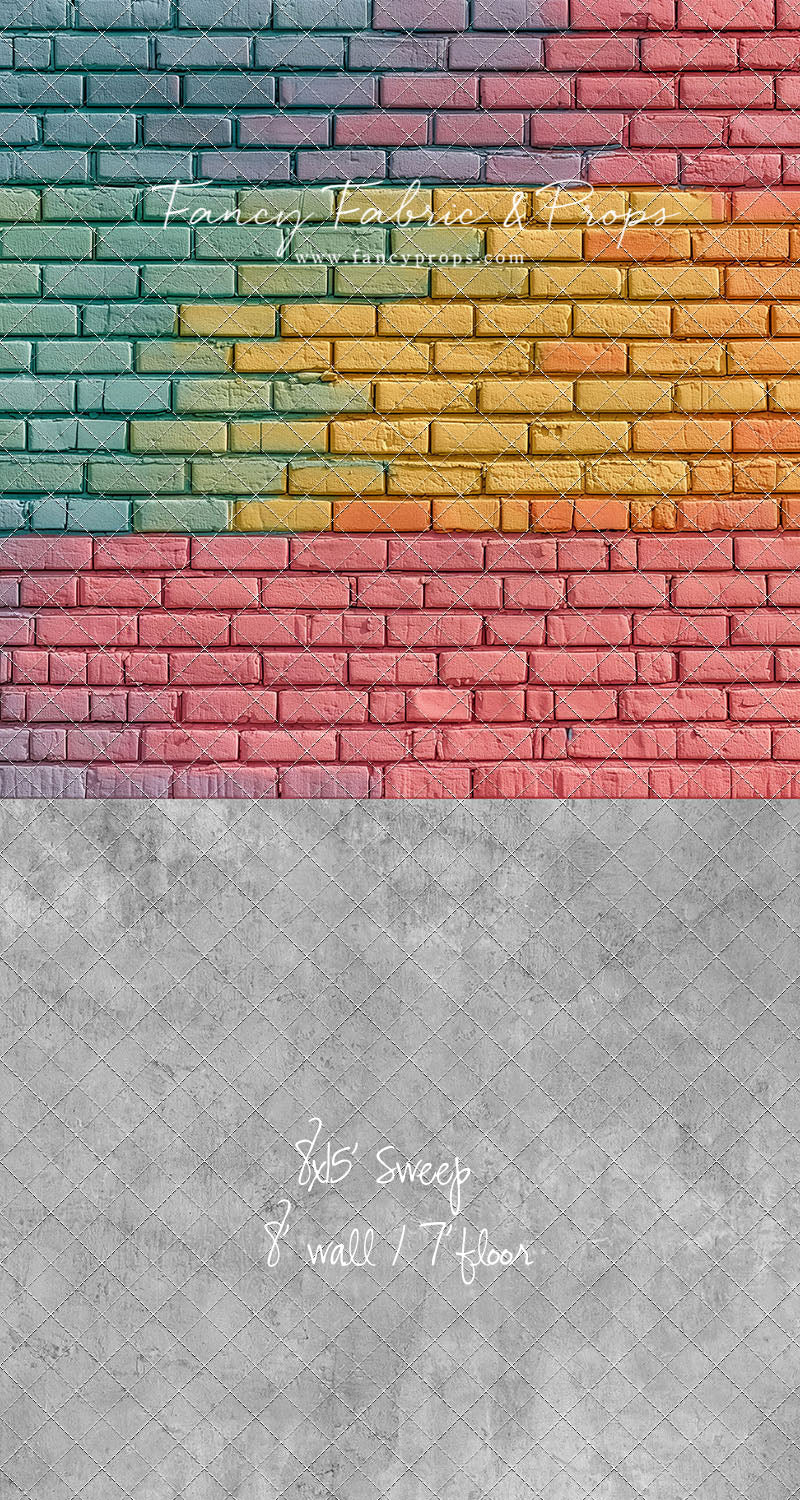 Daydream Pastel Brick - With Sweep Option