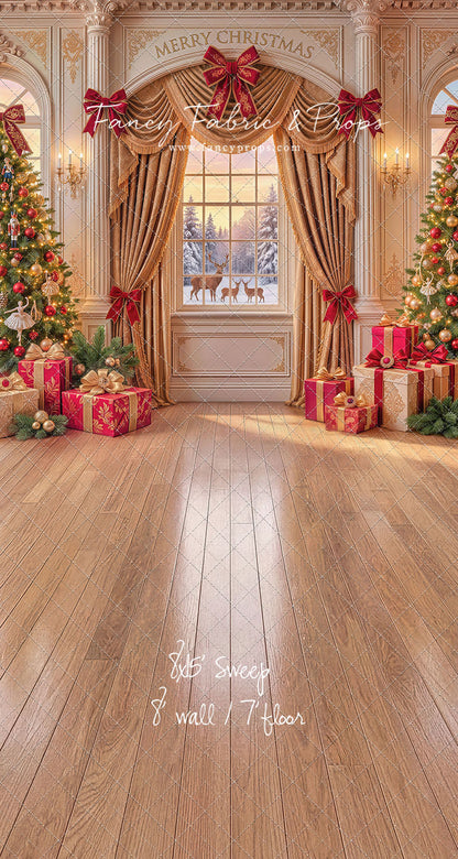 Deer Christmas - with Sweep Option
