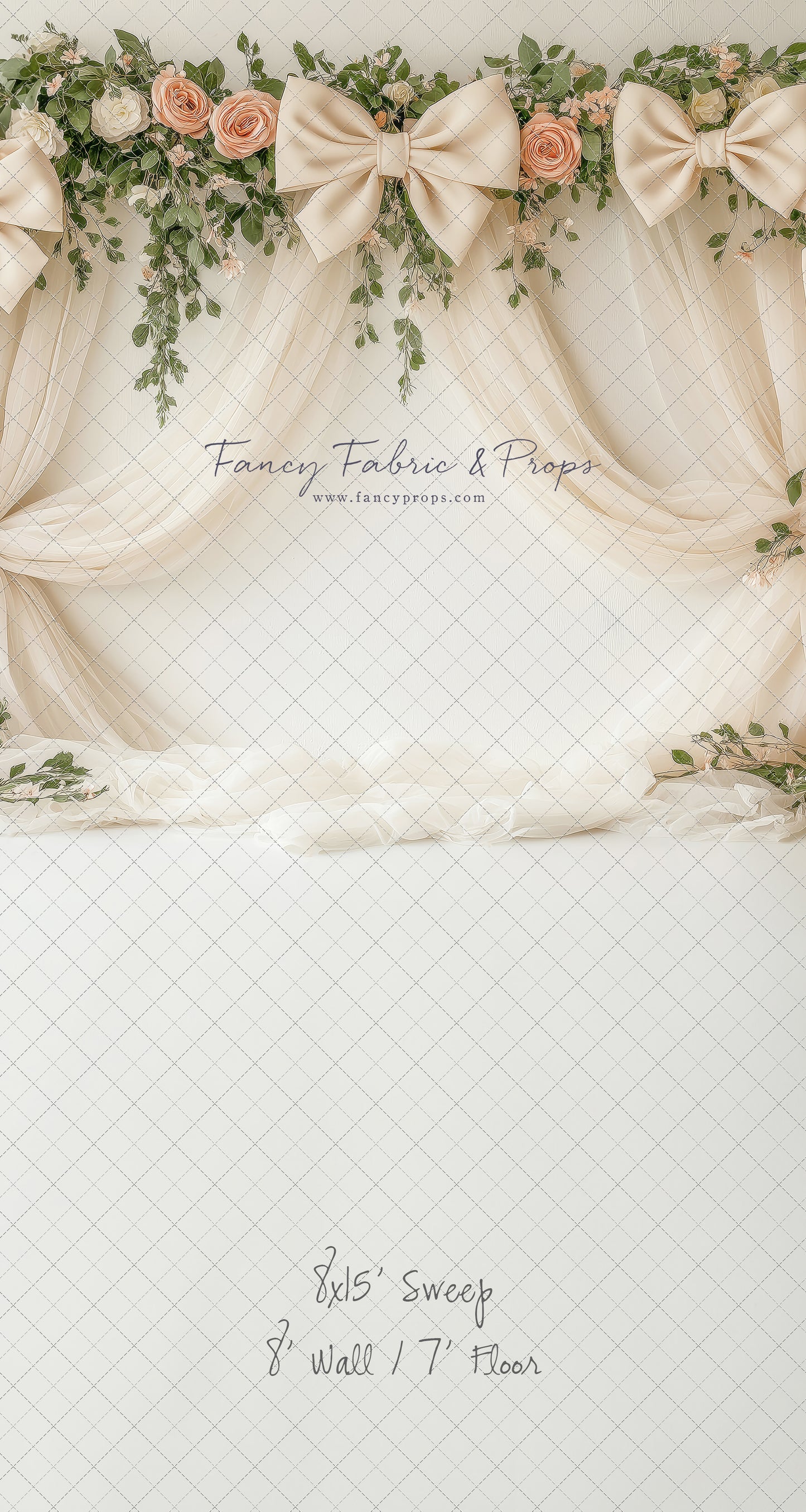 Delicate Bloomscape  - With Sweep Option