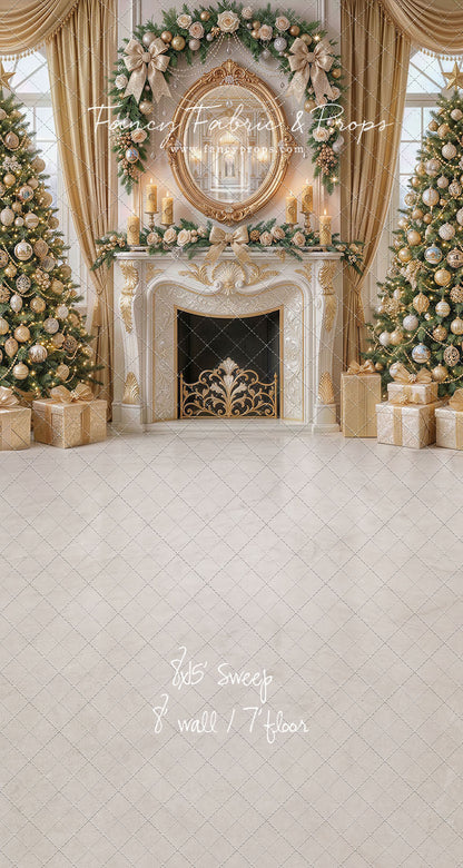 Elegant Ivory Parlor - with Sweep Option