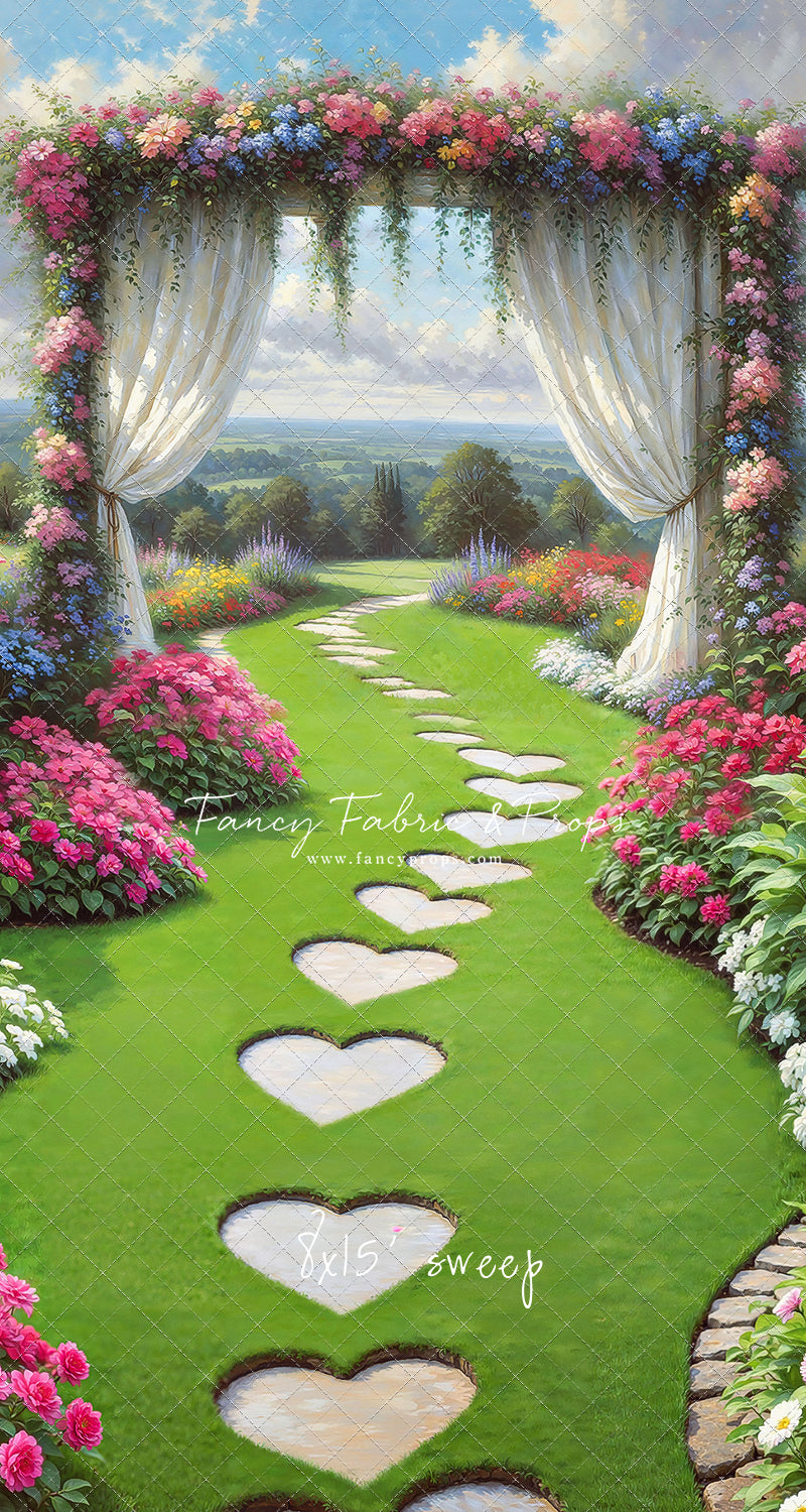Enchanted Garden Romance - With Sweep Option