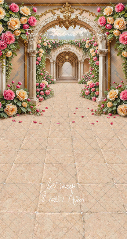 Enchanted Rose Corridor - With Sweep Option
