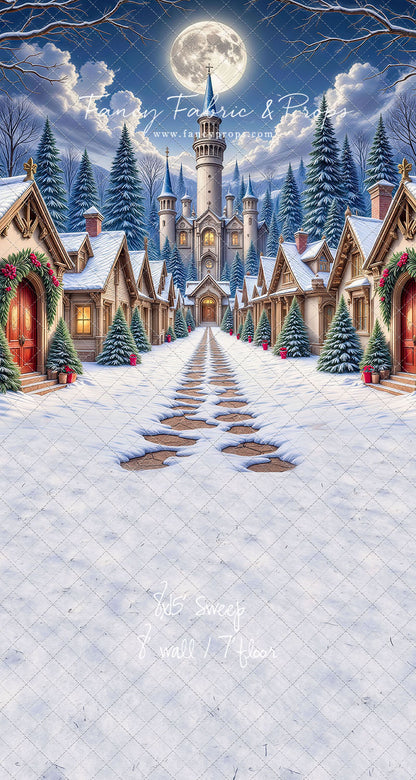 Enchanted Snowfall Lane - with Sweep Option