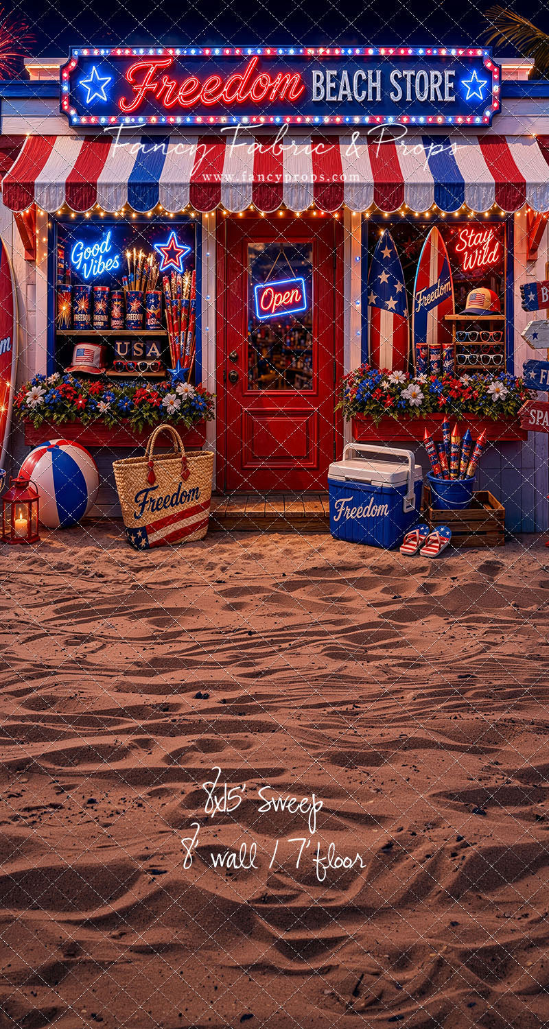 Freedom Beach Store - With Sweep Option