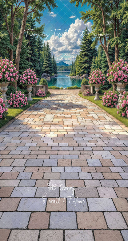 Garden By The Blue Lake - With Sweep Option