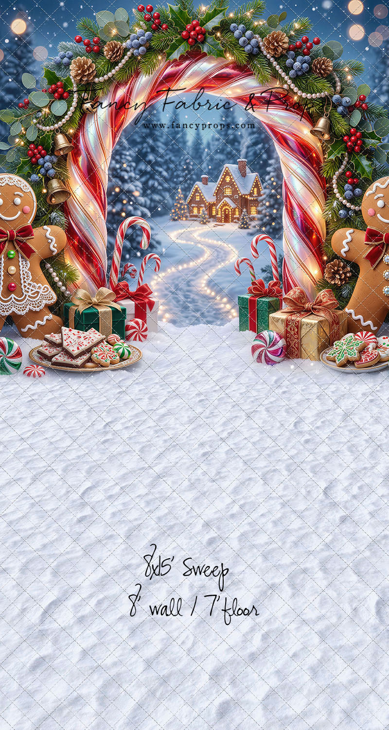 Gingerbread Welcome - With Sweep Option