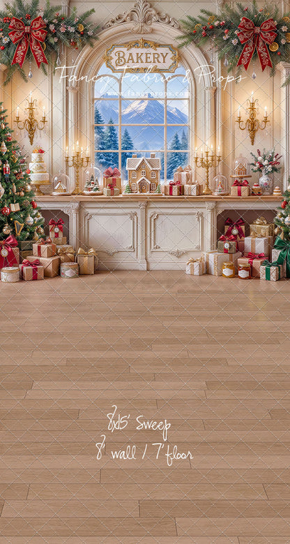 Gingerbread Wishes Bakery - With Sweep Option