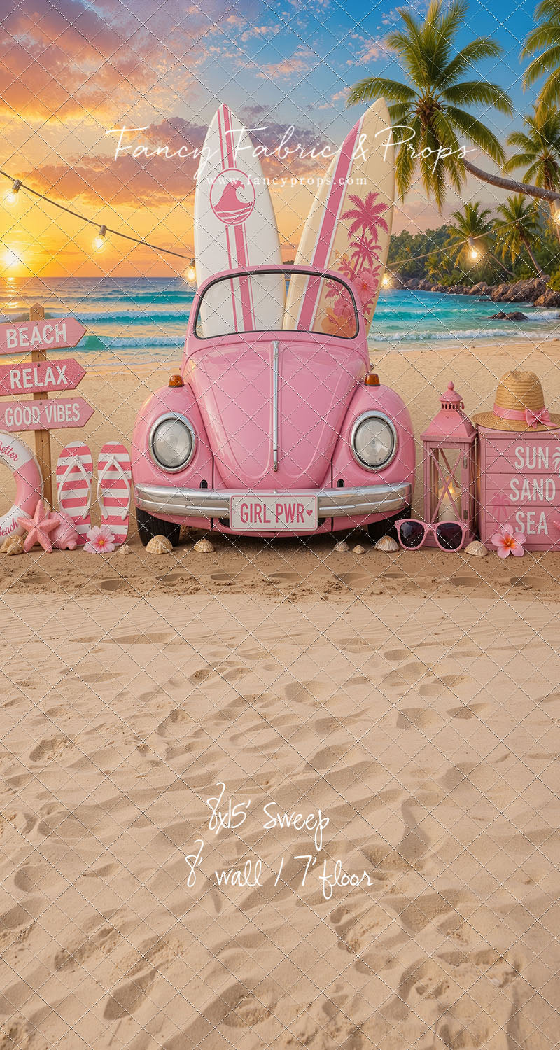 Girl Power Beach Bug - With Sweep Option