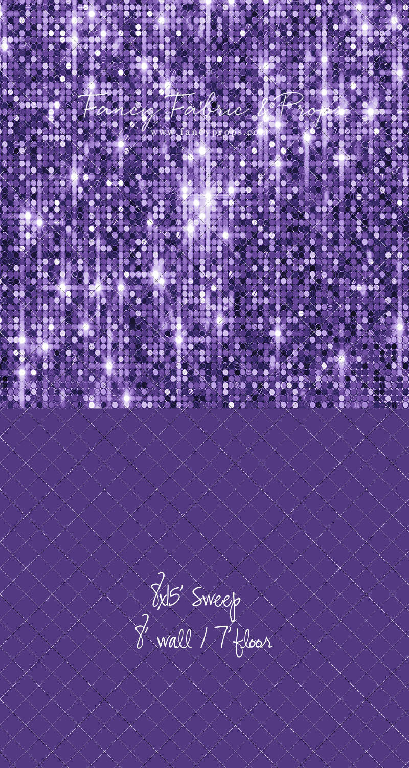 Glimmer Grape - With Solid Floor Sweep Option